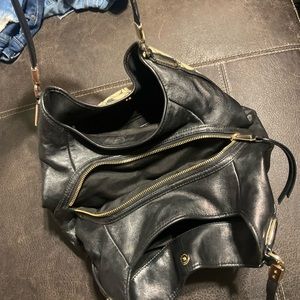 Black and Tan coach bag